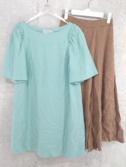 ◇ anatelier Mystrada まとめ売り2点セット 36&38サイズミニ ワンピース ロング スカート レディース 【中古】