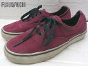◇ VANS ヴァンズ オーセンティック スニーカー シューズ US6 レッド メンズ 【中古】