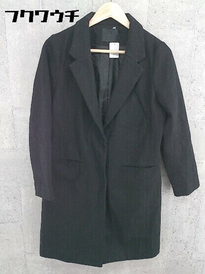 ■ KBF アーバンリサーチ チェスター コート サイズONE ブラック レディース 【中古】