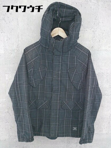 ■ Sacrifice サクリファイス チェック 長袖 ジャンパー ジップアップ ジャケット サイズM グリーン系 ブラック メンズ 【中古】 ■ Sacrifice サクリファイス チェック 長袖 ジャンパー ジップアップ ジャケット サイズM グリーン系 ブラック メンズ 【中古】