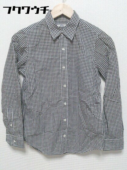 ◇ JOURNAL STANDARD relume チェック 長袖 シャツ サイズ1 ブラック ホワイト メンズ 【中古】