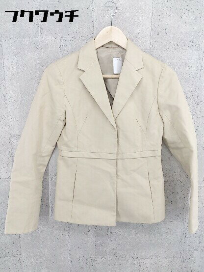 ◇ UNITED ARROWS ユナイテッドアローズ 長袖 ジャケット サイズ38 ベージュ レディース 【中古】