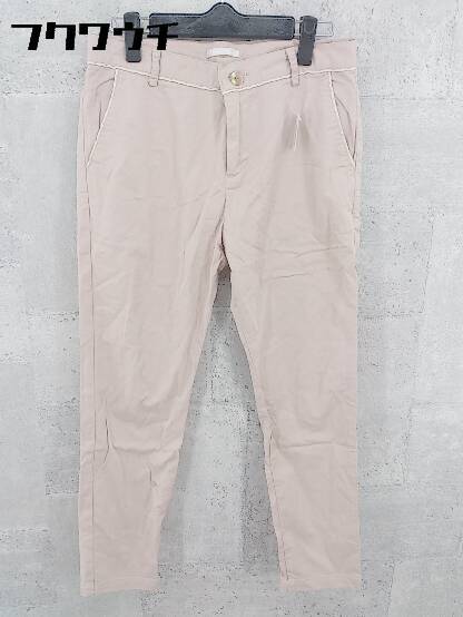 ◇ URBAN RESEARCH アーバンリサーチ クロップド 九分丈 アンクル パンツ サイズ38 ピンク レディース 【中古】