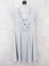 ◇ Sweet Mommy スウィートマミー マタニティ ノースリーブ 膝下丈 ワンピース M グレー * ◆ 【中古】