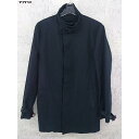 ◇ ABAHOUSE アバハウス スタンドカラー 長袖 コート サイズ3 ブラック メンズ 【中古】(4)