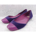 ◇ Melissa メリッサ パンプス シューズ サイズUSA7 EUR38 パープル系 レディース P 【中古】