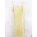 ◇ J.Crew ジェイクルー 総柄 ロング キャミソール ワンピース 2 イエロー系 レディース 【中古】