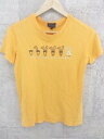 ◇ pearly gates パーリーゲイツ うさぎ ラビット プリント 半袖 Tシャツ カットソー 1 オレンジ * 【中古】