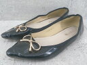 ◇ Bridget Birkin ブリジットバーキン バレエ シューズ S ブラック * 【中古】(4)