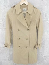 ◇ BEAUTY&YOUTH ビューティ&ユース UNITED ARROWS 長袖 トレンチ コート S ベージュ * 【中古】 ◇ BEAUTY&YOUTH ビューティ&ユース UNITED ARROWS 長袖 トレンチ コート S ベージュ * 【中古】