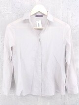 ◇ URBAN RESEARCH アーバンリサーチ 長袖 シャツ F ライトグレー * 【中古】 ◇ URBAN RESEARCH アーバンリサーチ 長袖 シャツ F ライトグレー * 【中古】
