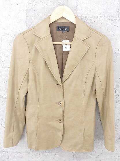 ◇ INDIVI インディヴィ 38 ブラウン 【中古】