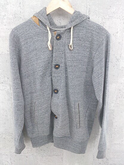 ◇ BEAMS ビームス 長袖 パーカージャケット M グレー # 【中古】