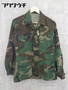 ◇ U.S. ARMY ユーエスアーミー American Apparel アメリカンアパレル社製 80'S ミリタリー シャツ サイズXS カーキ メンズ 【中古】(4)
