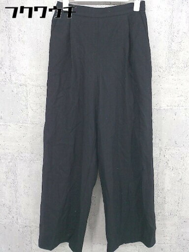 ◇ BEAUTY & YOUTH ビューティアンドユース UNITED ARROWS ウエストゴム ワイド パンツ サイズM ブラック レディース 【中古】 【中古】 ◇ BEAUTY & YOUTH ビューティアンドユース UNITED ARROWS ウエストゴム ワイド パンツ サイズM ブラック レディース 【中古】 【中古】