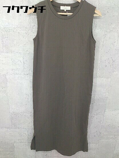 ◇ B:MING by BEAMS ビーミング by ビームス ノースリーブ ロング ワンピース サイズM ブラウン レディース 【中古】 【中古】