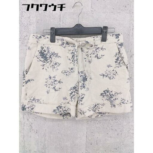◇ LAPIS LUCE PER BEAMS リネン混 ウエストリボン ショートパンツ サイズ36 ベージュ グレー レディース 【中古】 【中古】 ◇ LAPIS LUCE PER BEAMS リネン混 ウエストリボン ショートパンツ サイズ36 ベージュ グレー レディース 【中古】 【中古】