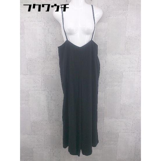 ◇ niko and … ニコアンド キャミソール オールインワン サイズL ブラック レディース 【中古】 【中古】