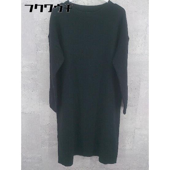 ◇ titivate ティティベイト 長袖 膝丈 ワンピース サイズF ブラック レディース 【中古】 【中古】