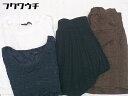 ■ 《 Heather ヘザー まとめ売り4点セット サイズFのみ Tシャツ カットソー ショート パンツ レディース 》 【中古】