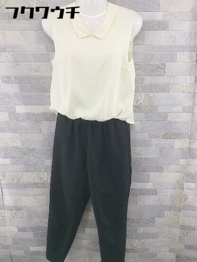 ◇ apart by lowrys アパートバイ ローリーズ ブラウス オールインワン サイズM アイボリー ブラック レディース 【中古】 ◇ apart by lowrys アパートバイ ローリーズ ブラウス オールインワン サイズM アイボリー ブラック レディース 【中古】