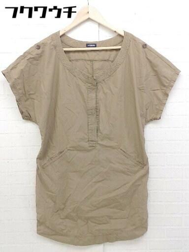 ◇ JOURNAL STANDARD ジャーナルスタンダード ノースリーブ ミニ チュニック ワンピース カーキ系 レディース 【中古】 ◇ JOURNAL STANDARD ジャーナルスタンダード ノースリーブ ミニ チュニック ワンピース カーキ系 レディース 【中古】