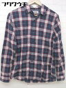 ◇ ◎ HILFIGER DENIM ヒルフィガーデニム チェック 長袖 シャツ サイズS ネイビー ホワイト レッド メンズ 【中古】(4)
