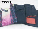 ◇ 《 Paul Smith まとめ売り4点セット S&38&40サイズ混合 カットソー デニム パンツ スカート パスケース レディース 》 【中古】