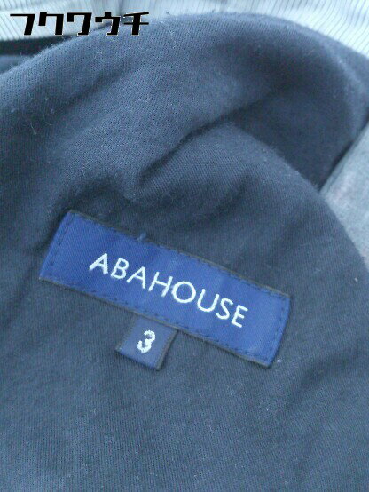 ◇ ABAHOUSE アバハウス パンツ サイズ 3 グレー ダークグレー メンズ 【中古】