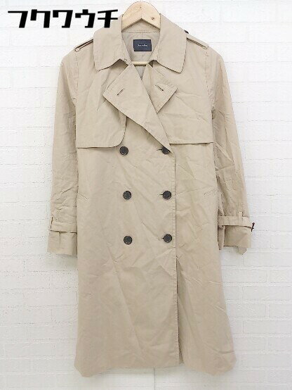 ◇ ◎ Doux archives ドゥアルシーヴ 長袖 トレンチ コート サイズM ベージュ レディース 【中古】