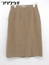 ◇ Brooks Brothers ブルックス ブラザーズ 膝下丈 タイト ナロー スカート サイズ69-94 ブラウン系 レディース 【中古】 ◇ Brooks Brothers ブルックス ブラザーズ 膝下丈 タイト ナロー スカート サイズ69-94 ブラウン系 レディース 【中古】