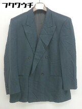 ◇ MONSIEUR KIMIJIMA 4B 長袖 テーラードジャケット ダークグレー メンズ 【中古】 ◇ MONSIEUR KIMIJIMA 4B 長袖 テーラードジャケット ダークグレー メンズ 【中古】