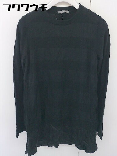 ◇ Theory luxe セオリーリュクス レイヤード 長袖 ニット サイズ38 ブラック メンズ 【中古】 ◇ Theory luxe セオリーリュクス レイヤード 長袖 ニット サイズ38 ブラック メンズ 【中古】
