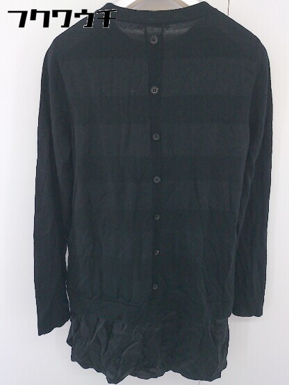 ◇ Theory luxe セオリーリュクス レイヤード 長袖 ニット サイズ38 ブラック メンズ 【中古】