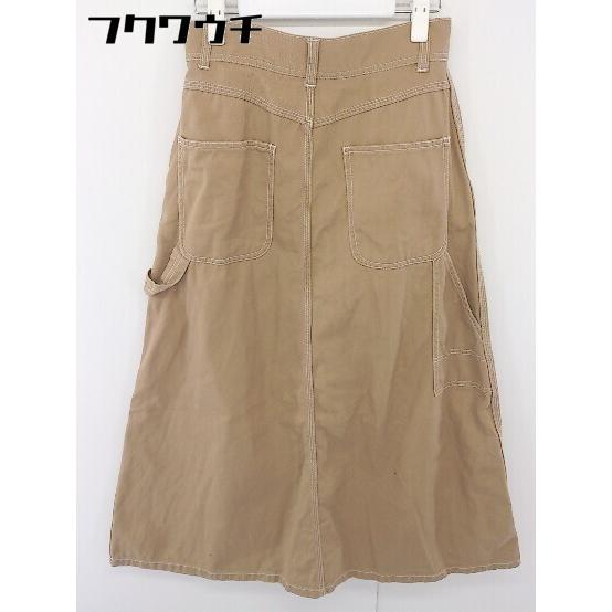 ◇ Simplicite シンプリシテェ ボタンフライ ロング タイト スカート サイズM ベージュ レディース 【中古】