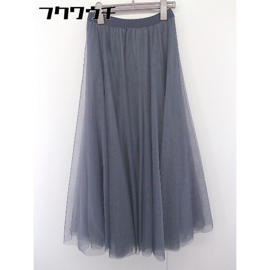 ◇ fifth フィフス ロング フレア スカート グレー レディース 【中古】