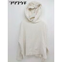 ◇ Sonny Label サニーレーベル URBAN RESEARCH 長袖 プルオーバー パーカー サイズF ベージュ レディース 【中古】 【中古】