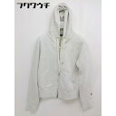 ◇ URBAN RESEARCH アーバンリサーチ 長袖 ジップアップ パーカー サイズF アイボリー グレー レディース 【中古】 【中古】
