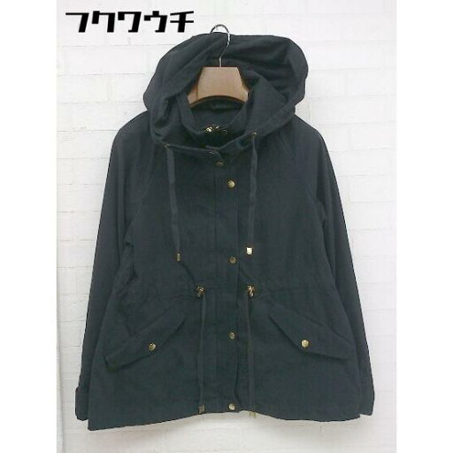 ◇ ◎ URBAN RESEARCH アーバンリサーチ 2WAY ジップアップ 長袖 パーカー ジャケット サイズ F ブラック レディース 【中古】 ◇ ◎ URBAN RESEARCH アーバンリサーチ 2WAY ジップアップ 長袖 パーカー ジャケット サイズ F ブラック レディース 【中古】