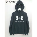 ◇ UNDER ARMOUR アンダーアーマー 長袖 パーカー サイズSM/P/CH ネイビー系 レディース 【中古】 【中古】