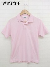 ◇ XLARGE LOS ANGELES エクストララージ 鹿の子 ワンポイント 半袖 ポロシャツ サイズS ピンク メンズ 【中古】 ◇ XLARGE LOS ANGELES エクストララージ 鹿の子 ワンポイント 半袖 ポロシャツ サイズS ピンク メンズ 【中古】