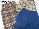 ◇ 《 MISCH MASCH ミッシュマッシュ まとめ売り3点セット サイズS&36 スカート レディース 》 【中古】
