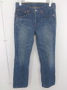 ◇ Levi's リーバイス 501 ボタン裏359 ボタンフライ ジーンズ デニム パンツ サイズ28 ブルー レディース 【中古】(4)