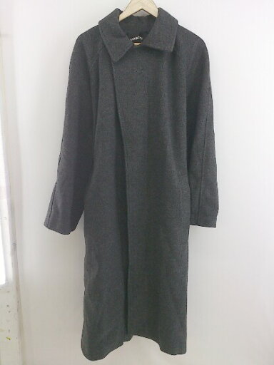 ■ ◎ GARMENTS 韓国ブランド 長袖 ステンカラーコート ダークグレー メンズ P 【中古】 ■ ◎ GARMENTS 韓国ブランド 長袖 ステンカラーコート ダークグレー メンズ P 【中古】