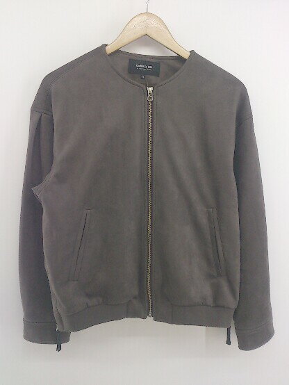 ◇ COMME CA ISM コムサイズム スウェード調 長袖 ブルゾン サイズ11 ブラウン系 レディース P 【中古】