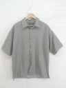 ◇ CLEL クレイル ビックシルエット 半袖 シャツ サイズM グレー系 レディース メンズ P 【中古】