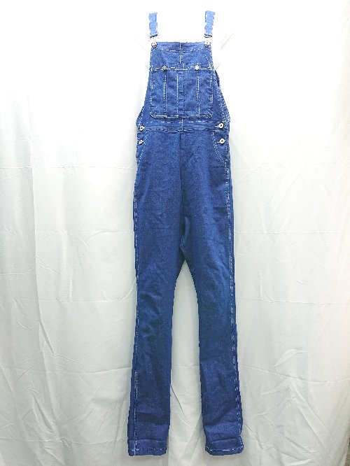 ◇ 美品 GLW シンプル ロールアップ ユニセックス - オーバーオール サロペット サイズ3 ブルー メンズ レディース E 【中古】