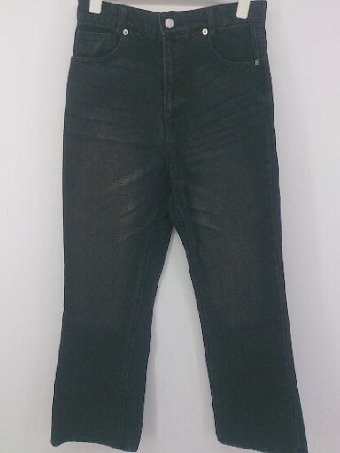 ◇ tiptop ティップトップ ウォッシュ加工 ジーンズ デニム パンツ サイズM ブラック系 レディース E 【中古】 ◇ tiptop ティップトップ ウォッシュ加工 ジーンズ デニム パンツ サイズM ブラック系 レディース E 【中古】