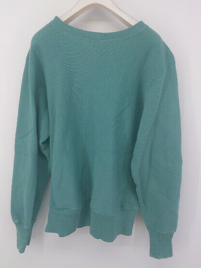 ◇ Champion チャンピオン 長袖 トレーナー サイズM グリーン系 メンズ P 【中古】