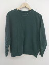 ◇ OUTDOOR PRODUCTS アウトドア プロダクツ 長袖 トレーナー サイズL ダークグリーン系 レディース メンズ P 【中古】